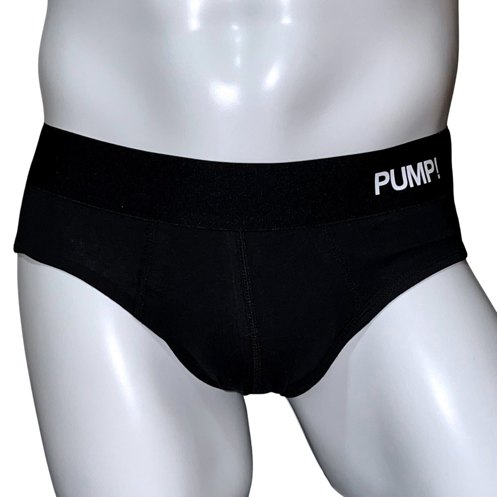 PUMP! Cotton Briefs Black Size‎ M (28-30) PU002 NWT
